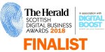 The Herald 2021 scottish digital business awards logo